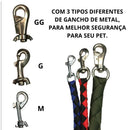 Kit Coleira Peitoral + Guia de Corda Reforçado – Passeios Confortáveis e Seguros!